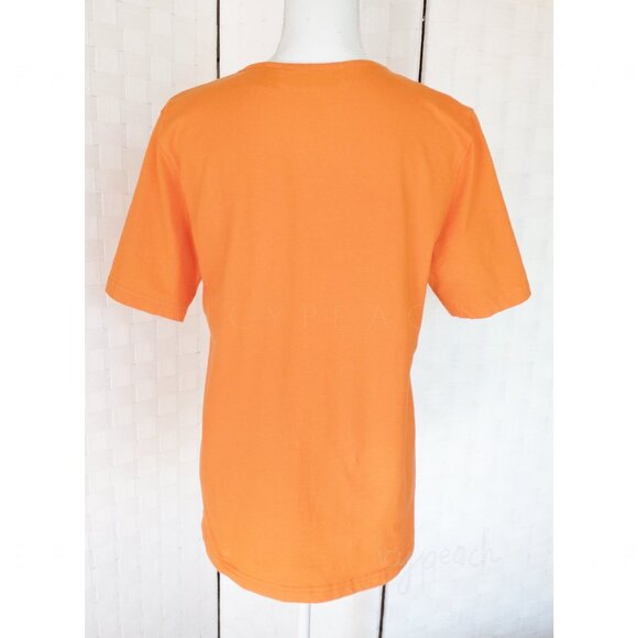 Marisa Christina T-Shirt Medium Orange Vintage 90s Y2K Classic Lagenlook Preppy - Picture 2 of 11
